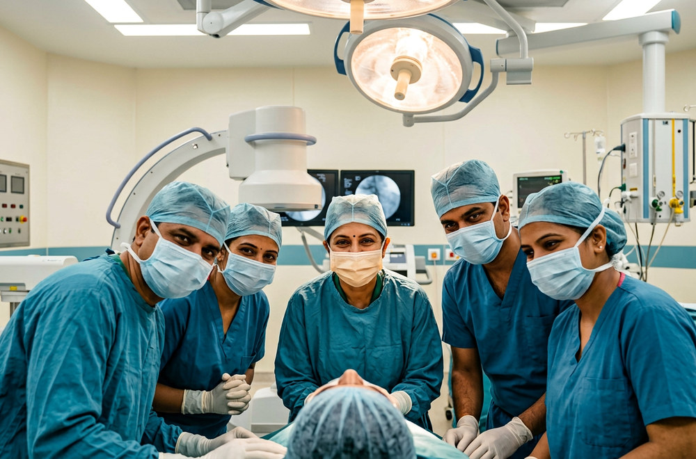 Surgeon in Operating Room