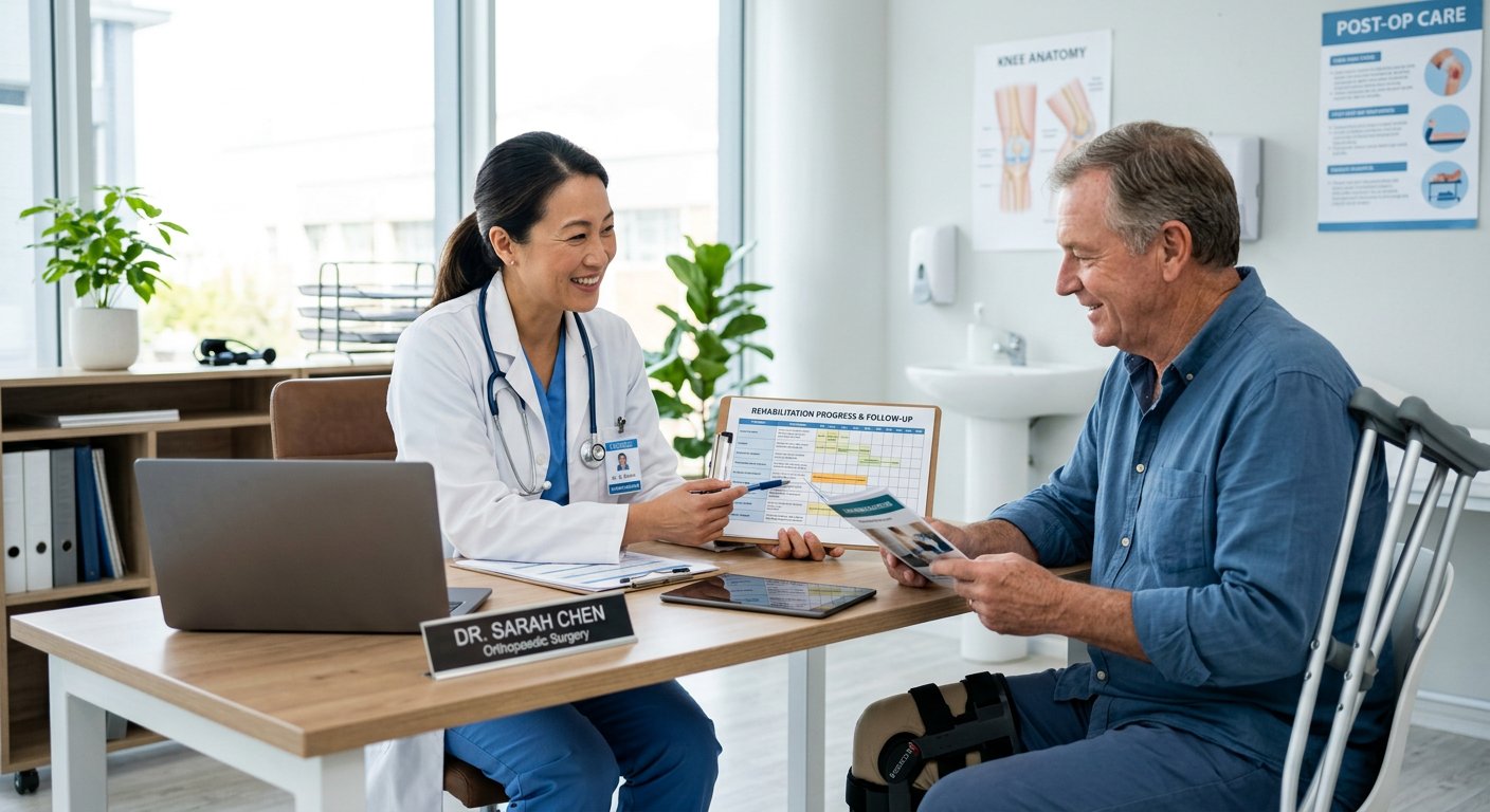 Doctor consulting patient