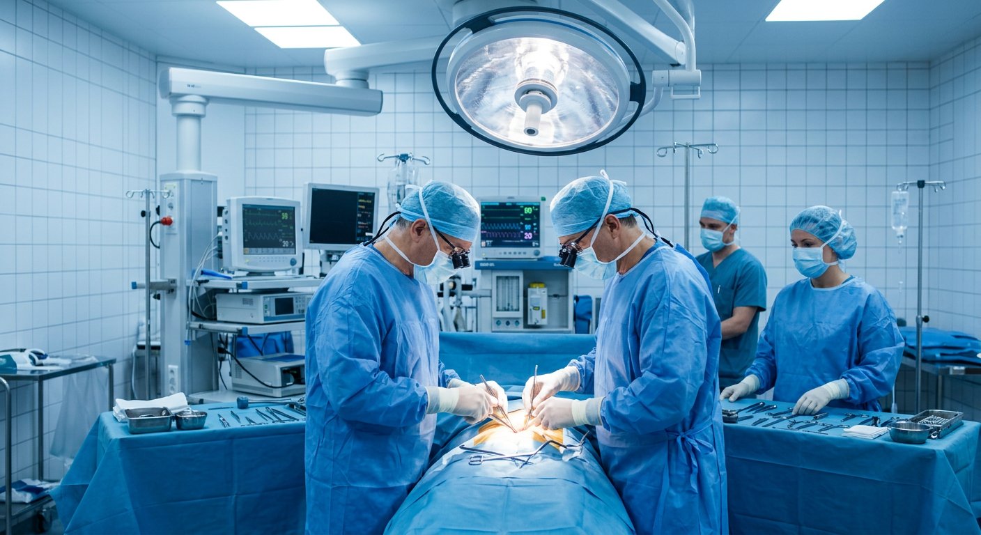 Doctor in surgery