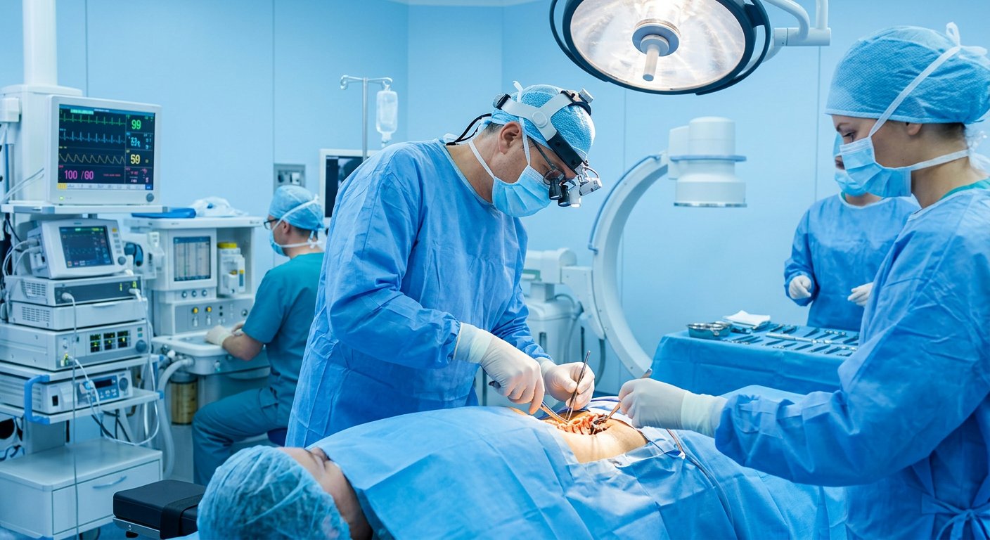 Doctor in surgery