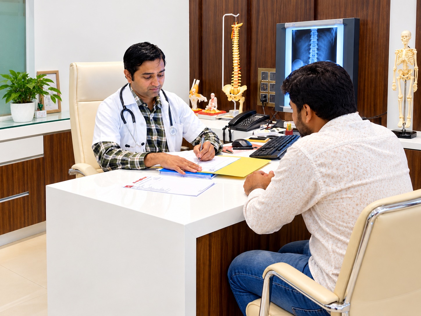 Shri Datta Hospital medical team at work