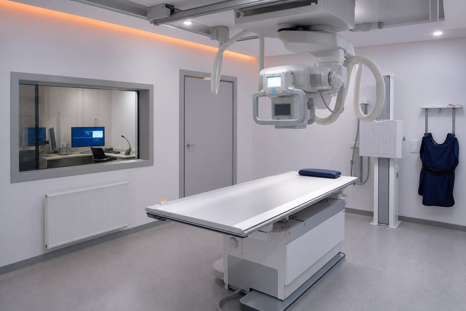 Digital X-ray imaging suite at Shri Datta Hospital