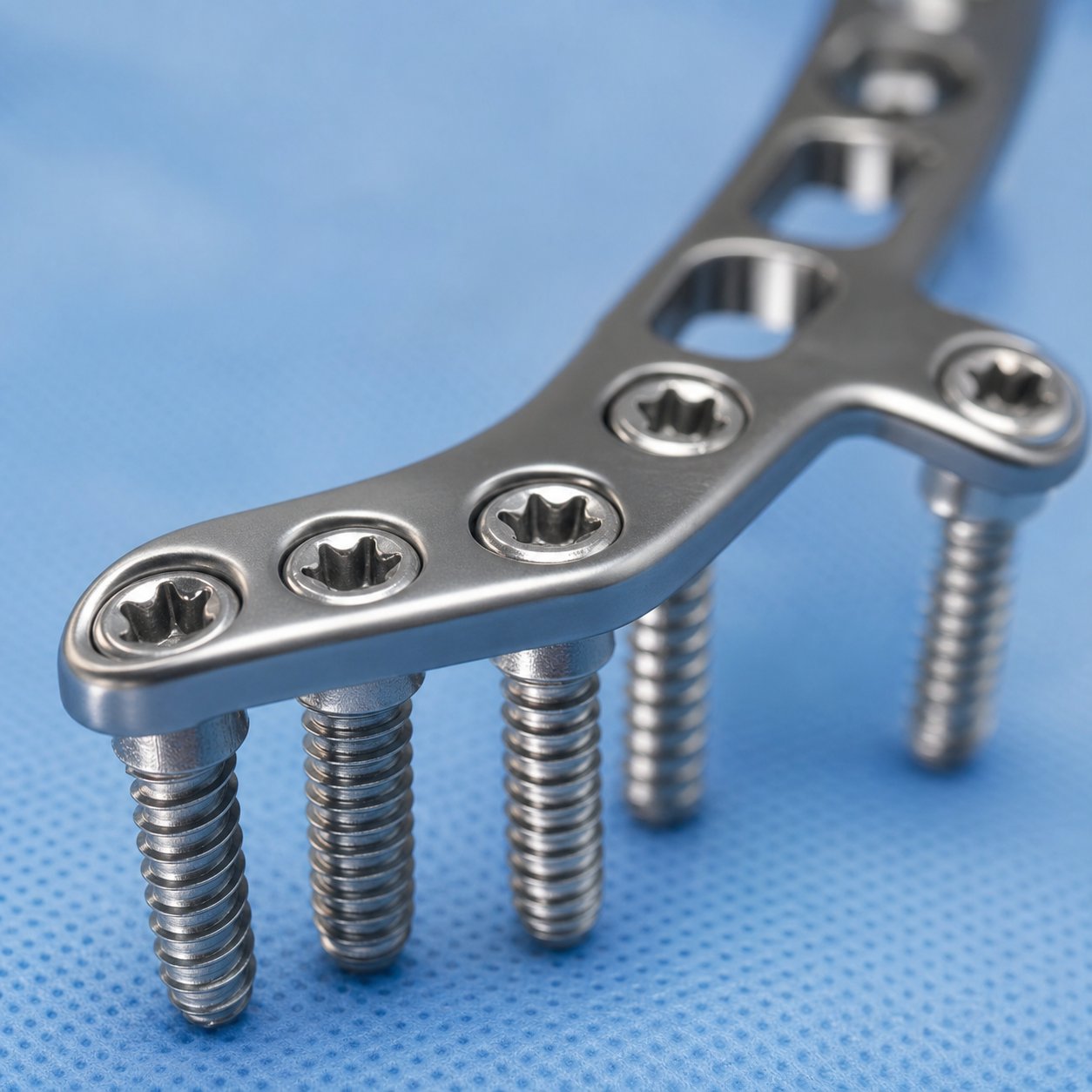 Complex fracture surgical implant