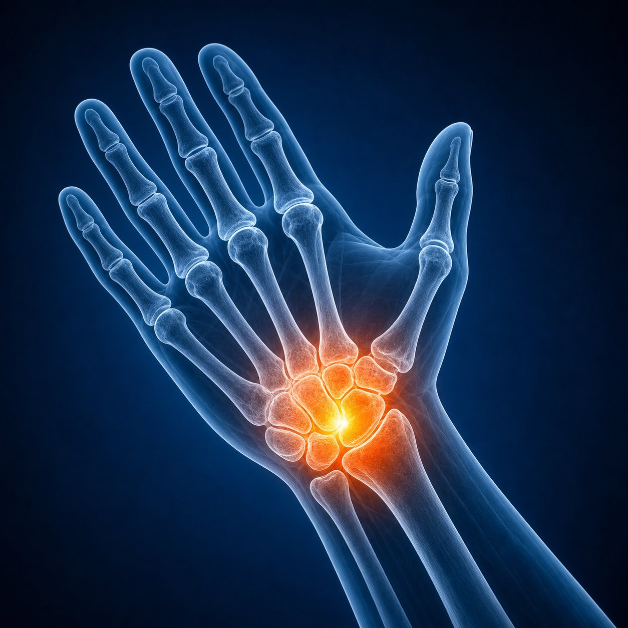 Hand surgery illustration